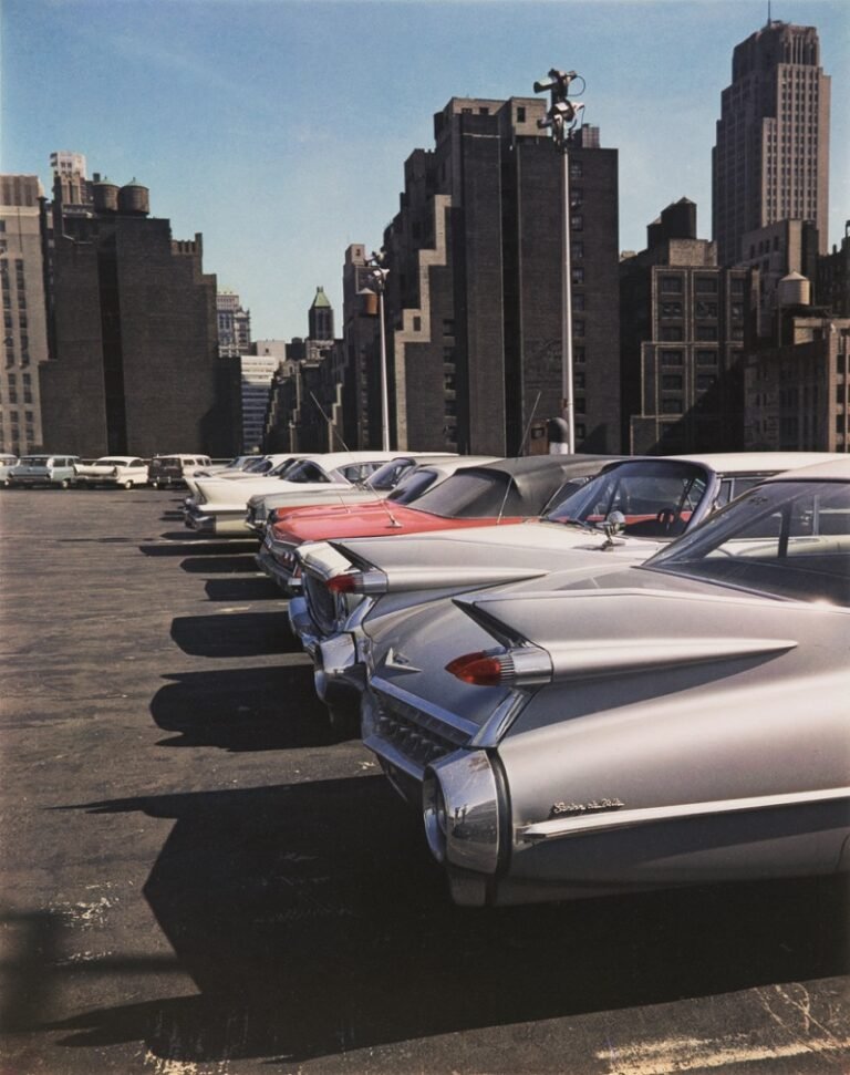 Goldene Zeit des Automobils – Fotos aus New York aus den 1940er bis 1970er Jahren