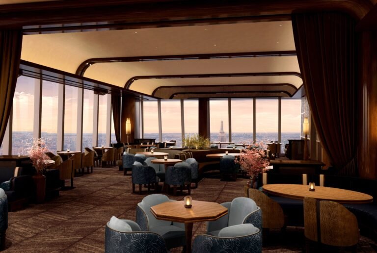 Edle Avenue Sky Lounge eröffnete im 101. Stock von 30 Hudson Yards