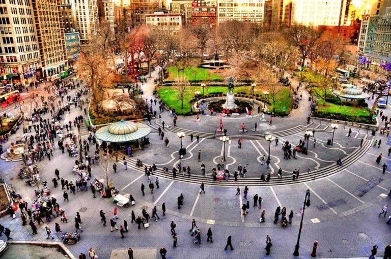 Der Union Square – kaum ein Platz verkörpert die Vielseitigkeit New Yorks besser