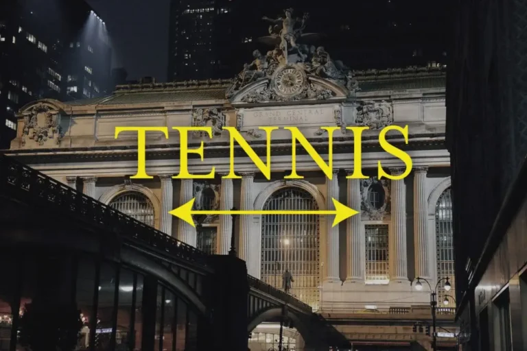 Über dem Grand Central Terminal gibt es einen versteckten Tennisplatz