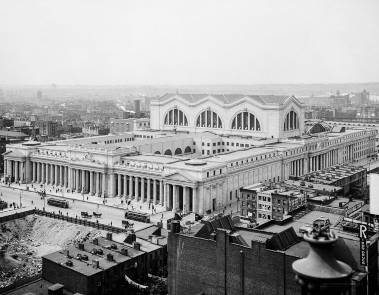 Abriss der alten Penn Station, gilt heute als eine der größten Architektursünden in der Geschichte New Yorks – mit Fotogalerie