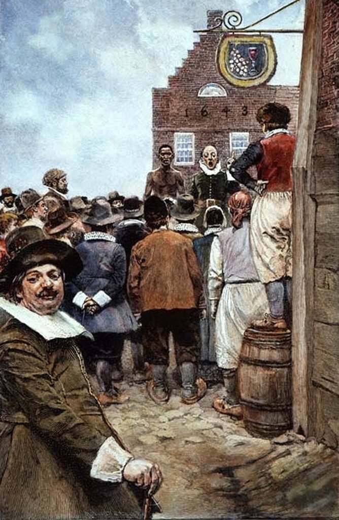 Hier im heutigen Financial District war in New York von 1626 bis 1762 der Sklavenmarkt